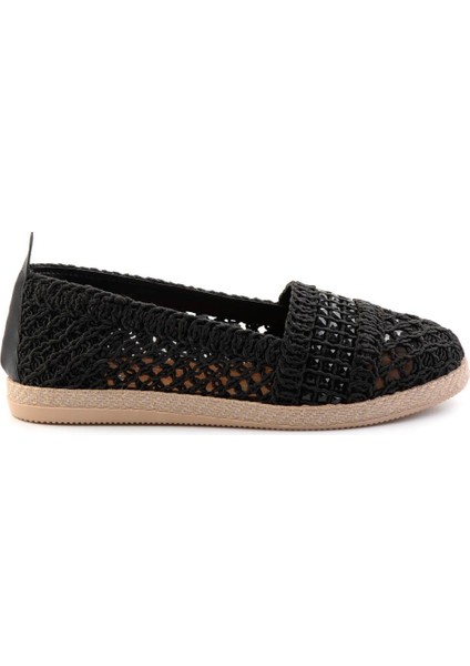 Siyah Kadın Espadril K01823123787