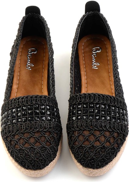 Siyah Kadın Espadril K01823123787 fiyatları
