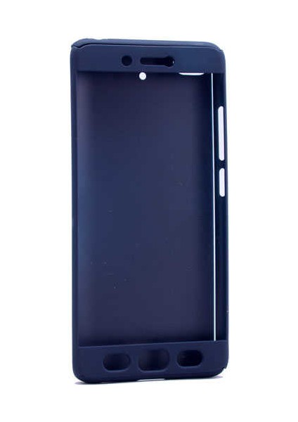 Xiaomi Mi 5x Uyumlu Kılıf 2 Parçalı 360 Protect Mat Ince Renkli Vrbjani Rubber Kapak