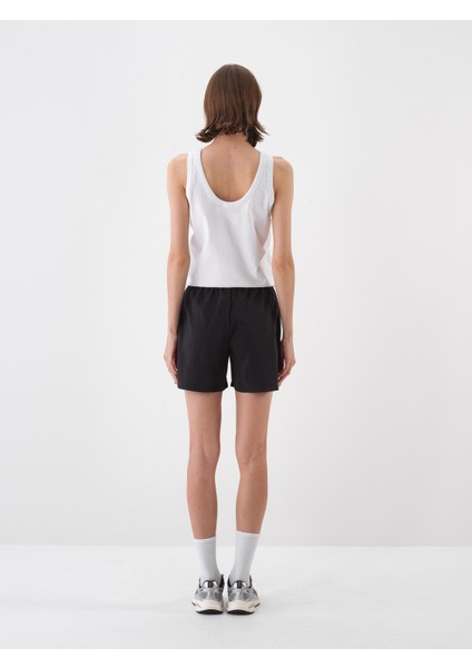 Siyah Oversize Şort