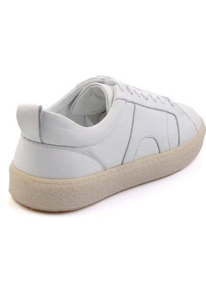 Beyaz Leather Erkek Sneaker E01442500643 modelleri