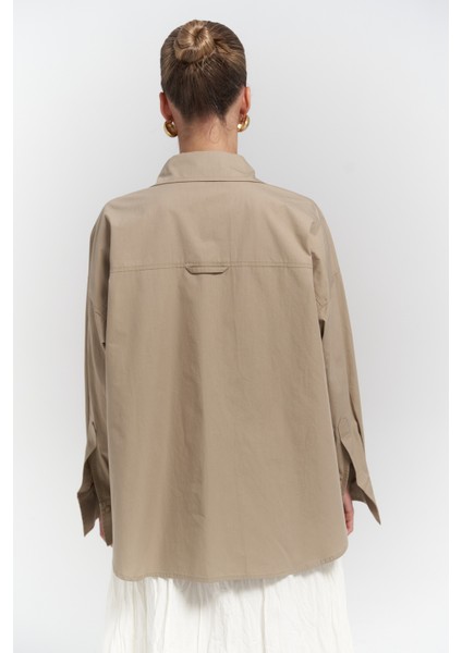 Mai Phoebe Oversize Taş Gömlek