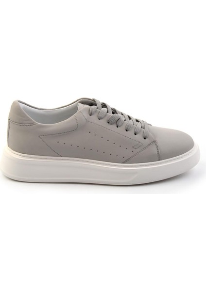 Gri Leather Erkek Sneaker E01589521603