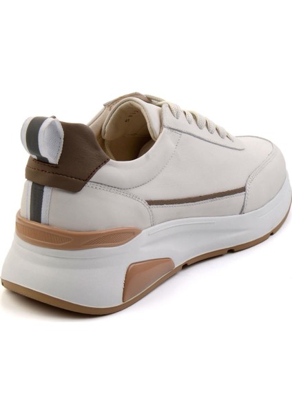 Beyaz Leather Erkek Sneaker E01589511703