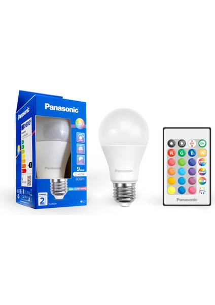 Uzaktan Kumandalı Rgb E27 Akıllı LED Ampul