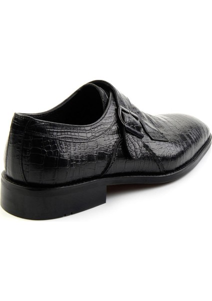 Siyah Leather Erkek Klasik Ayakkabı E01630263311 modelleri