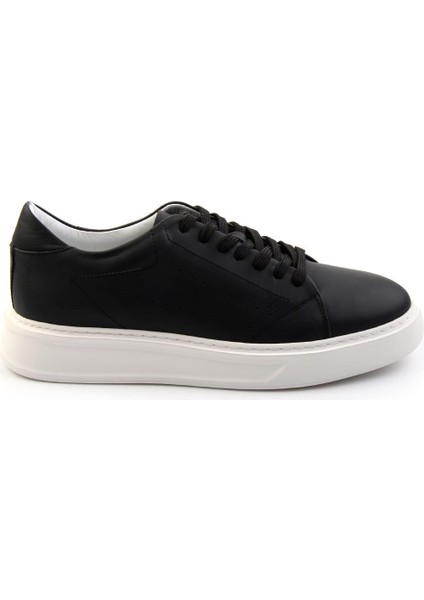 Siyah Leather Erkek Sneaker E01589521603