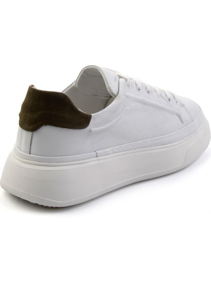 Beyaz Leather Erkek Sneaker E01728033703 modelleri