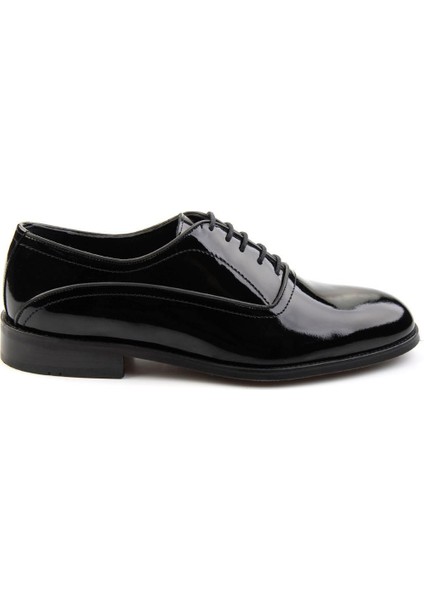 Siyah Leather Erkek Klasik Ayakkabı E01630315408