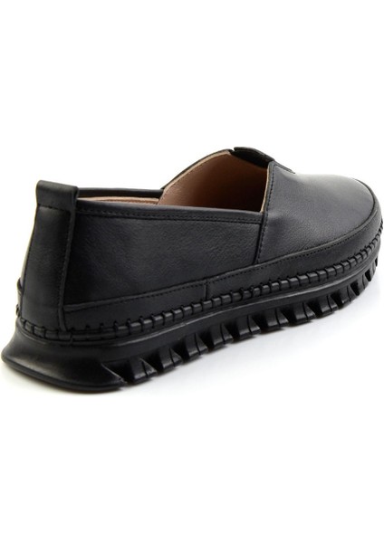 Siyah Leather Kadın Casual Ayakkabı K01518015103 modelleri