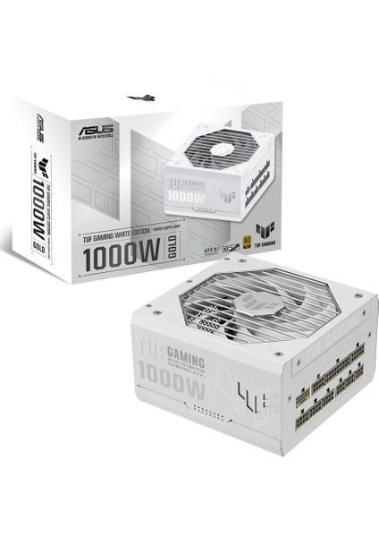 Tuf Gamıng 1000G 80+ Gold 1000W Modüler Atx 3.0 Uyumlu Beyaz