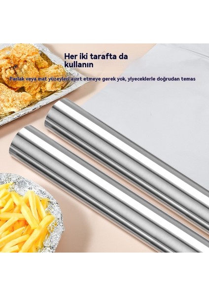 2 M/7 M Ev Hava Fritöz Alüminyum Folyo Fırın Tepsisi Pişirme Kalay Folyo (Yurt Dışından) fiyatları