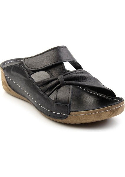 Siyah Leather Kadın Terlik K04331024303 fiyatları