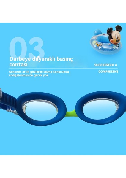 Yaz Açık Yüzme Silikon Çocuklar Için Anti-Sis Yüzme Gözlüğü (Yurt Dışından) indirimleri