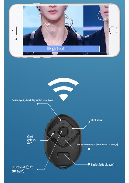 Telefon Sayfaları Beğen Video Selfie Bluetooth Uzaktan Kumanda (Yurt Dışından) fırsatları