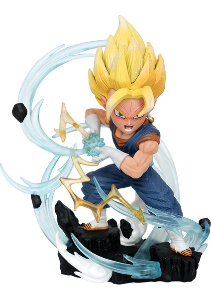 11 cm Saiyan Q Versiyonu Begit Model Bebek Süsleri (Yurt Dışından)