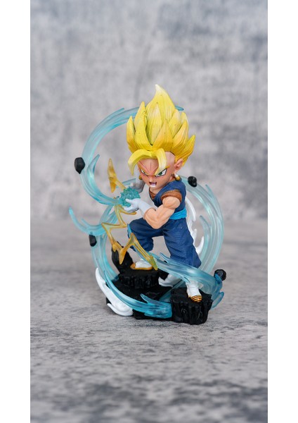 11 cm Saiyan Q Versiyonu Begit Model Bebek Süsleri (Yurt Dışından)
