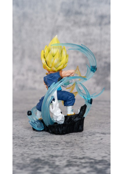 11 cm Saiyan Q Versiyonu Begit Model Bebek Süsleri (Yurt Dışından)
