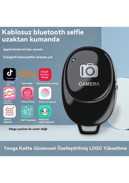 Bluetooth Çok Fonksiyonlu Şarj Android Ios Telefon Selfie Uzaktan Kumanda Bağlı (Yurt Dışından) fırsatları