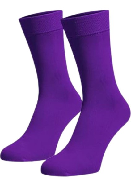 Erkek Family Soket Çorap Mor