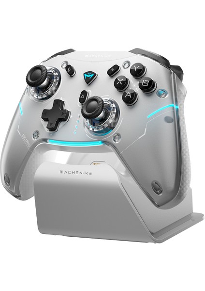 G5 Pro Max Special Edition Tri-Mode Gri Charging Dock PC Gamepad