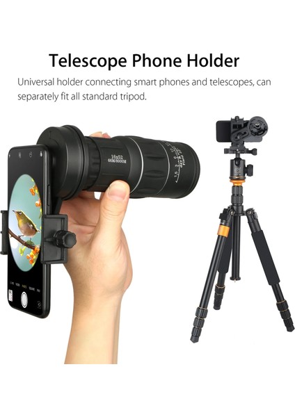 Xixishop Evrensel Cep Telefonu Teleskop Bağdaştırıcı Bağlantısı iPhone Samsung Için Çoklu Optik ile Çalışıyor (Yurt Dışından) fiyatları