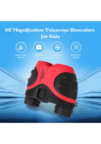 Xixishop Çocuklar Için 8x Büyütme Taşınabilir Teleskop Dürbün (Yurt Dışından) fiyatları
