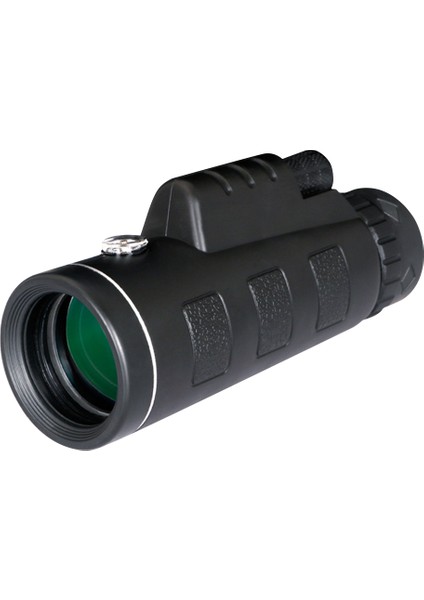 Xixishop LEW60 Açık Taşınabilir Monoküler Teleskop Pusula ile Kaplanmış Yeşil Film (Yurt Dışından)