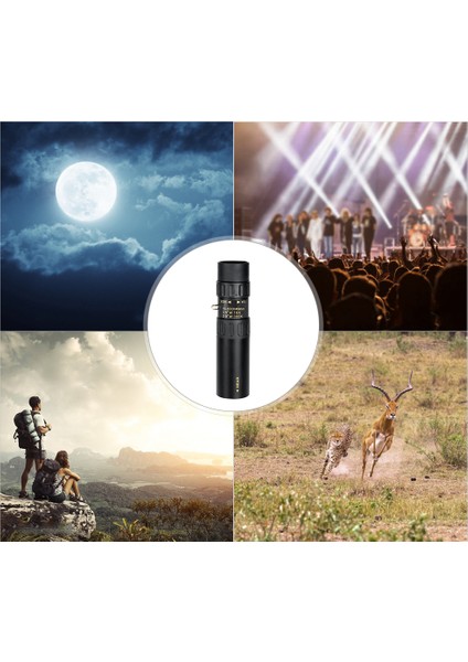 Xixishop 10 - 300 × 40 Zoom Monoküler Yüksek Çözünürlüklü Bak4 Prizma Geri Çekilebilir Teleskop, Tripod ve Telefon Bağlantılı (Yurt Dışından) fiyatları