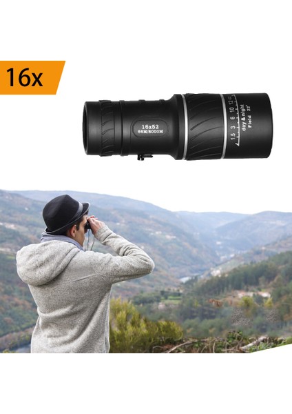 Xixishop 16X Monoküler Teleskop Yüksek Çözünürlüklü Taşınabilir (Yurt Dışından) fiyatları