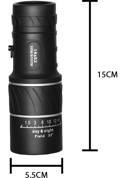 Xixishop 16X Monoküler Teleskop Yüksek Çözünürlüklü Taşınabilir (Yurt Dışından) modelleri