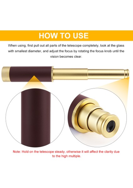 Xixishop Açık Hava Etkinlikleri Için Kkmoon 25X Tek Tüplü Tespit Kapsamı Hd 30MM Lens Monoküler Teleskop (Yurt Dışından) fırsatları