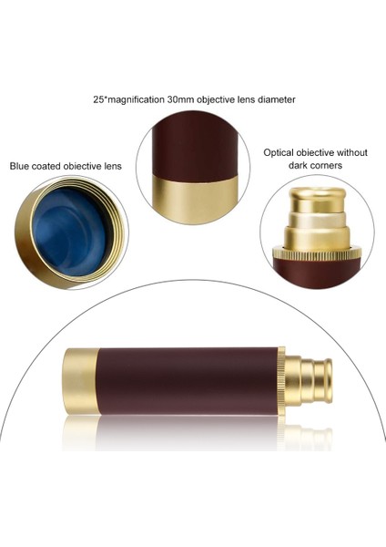 Xixishop Açık Hava Etkinlikleri Için Kkmoon 25X Tek Tüplü Tespit Kapsamı Hd 30MM Lens Monoküler Teleskop (Yurt Dışından) indirimleri