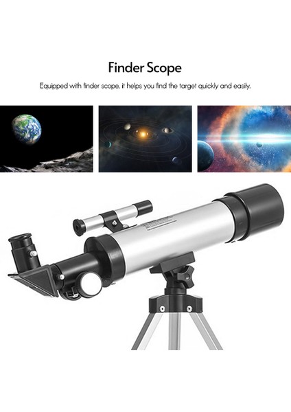 Xixishop Astronomik Teleskop Kompakt Taşınabilir 90X Büyütme Ayarlanabilir Tripod (Yurt Dışından) indirimleri