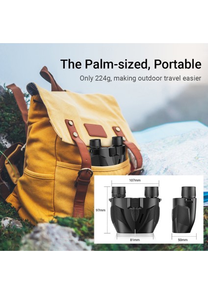 Xixishop Apexel 10X25 Dürbün Yetişkinler Çocuklar Yüksek Güçlü Fmc Lens Ayarlanabilir Gözbebekleri Arası Mesafe (Yurt Dışından) fırsatları