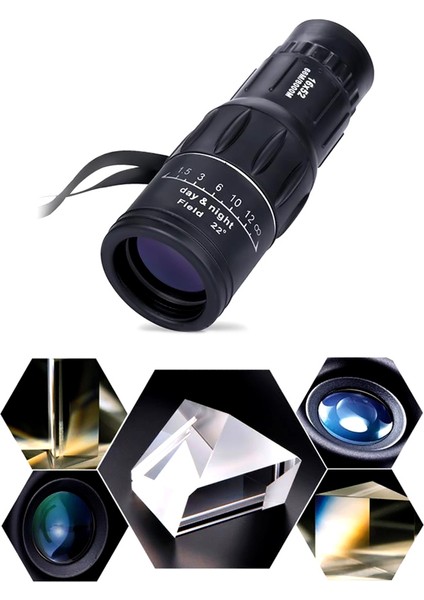 Xixishop 16X52 Monoküler Teleskop Çift Odak Dış Mekan Için Taşınabilir (Yurt Dışından) fırsatları