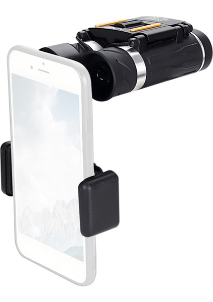 Xixishop 200X22 Seyahat Sporları Için Telefon Adaptörlü Kompakt Katlanır Cep Dürbünü (Yurt Dışından)