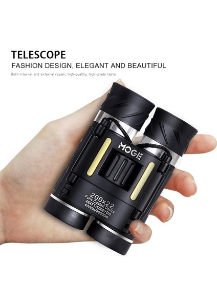 Xixishop 200X22 Yükseltilmiş Zoom Hd Dürbün Güçlü Cep Mini (Yurt Dışından) fiyatları