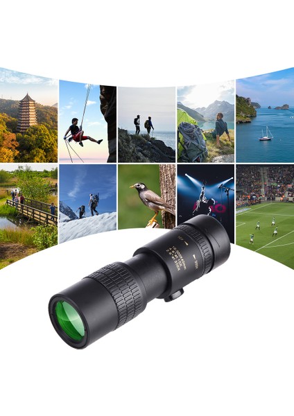 Xixishop 10 - 300X40MM Bak4 Prizma Monoküler Teleskop Akıllı Telefon Tutucu Tripod (Yurt Dışından)