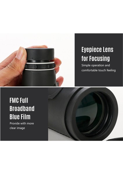 Xixishop Monoküler Teleskop 50X60 Hd Su Geçirmez Gece Görüş Siyahı (Yurt Dışından) fiyatları