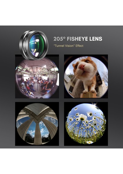 Xixishop 4 'ü 1 Arada Telefon Lens Kiti 22X Telefoto 25X iPhone Için Makro 15/14/13/ 12 Android Akıllı Telefonlar (Yurt Dışından) modelleri