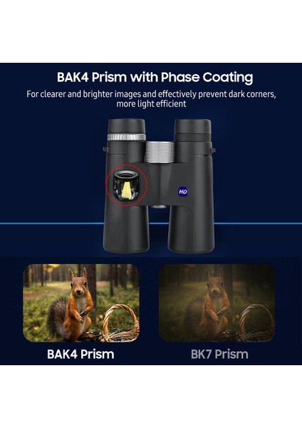 Xixishop 12 × 42 Dürbün Teleskop Yüksek Çözünürlüklü Dış Mekan Için Suya Dayanıklı (Yurt Dışından) fırsatları
