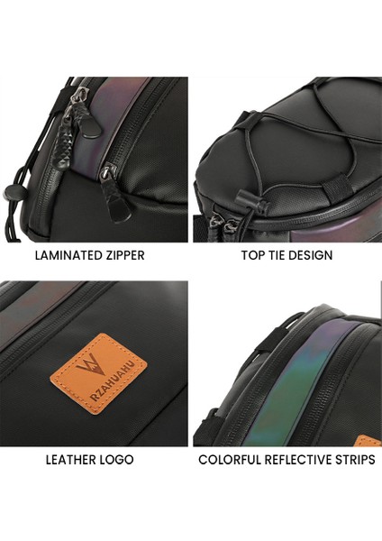 Xixishop 3l Bisiklet Gidon Çantası Yansıtıcı Su Geçirmez (Yurt Dışından)