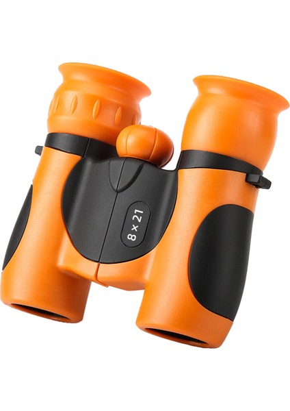 Xixishop Çocuk Dürbün 8X21 Turuncu Yüksek Çözünürlüklü Taşınabilir (Yurt Dışından)