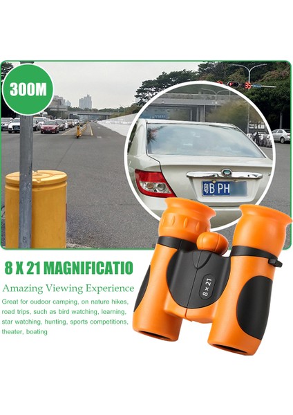 Xixishop Çocuk Dürbün 8X21 Turuncu Yüksek Çözünürlüklü Taşınabilir (Yurt Dışından) fiyatları