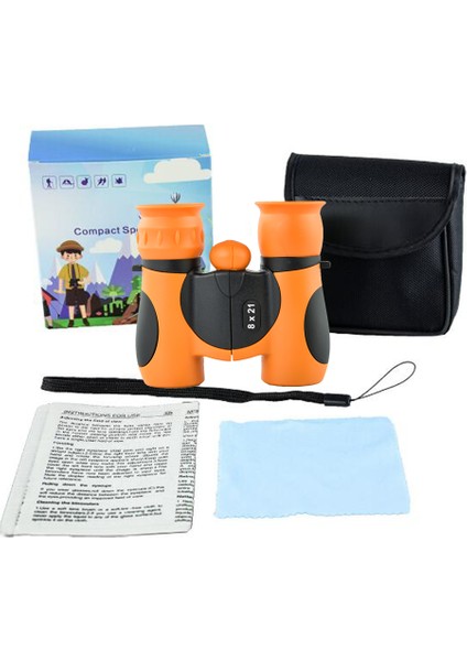 Xixishop Çocuk Dürbün 8X21 Turuncu Yüksek Çözünürlüklü Taşınabilir (Yurt Dışından) fırsatları