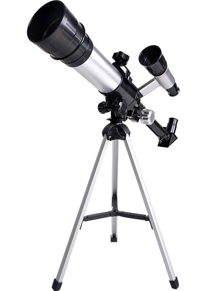Xixishop Çocuklar Yetişkinler Yeni Başlayanlar Astronomik Refraktör Teleskop 50MM Alaşım Açıklığı 60X Büyütme (Yurt Dışından)