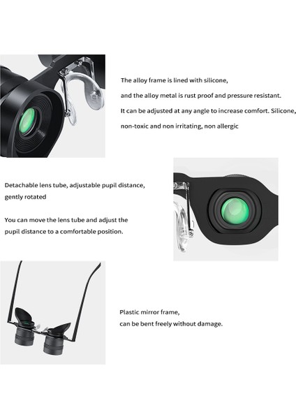 Xixishop Eller Serbest Balıkçılık Dürbün Taşınabilir Odak Uzaklığı Ayarlanabilir (Yurt Dışından) fiyatları