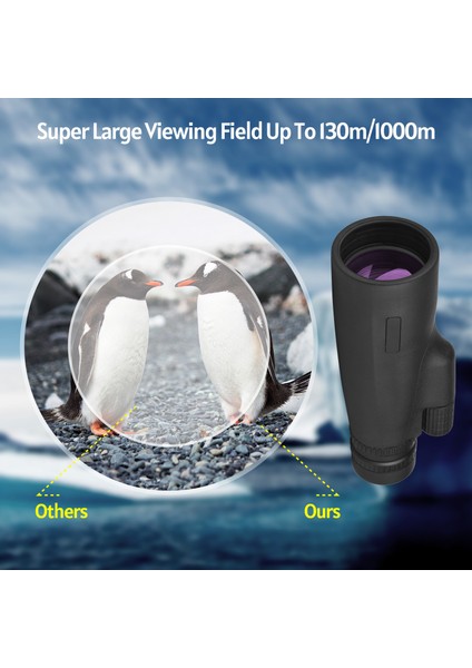Xixishop 10X - 30X Yüksek Güçlü Monoküler Teleskop 50 mm Büyük Nesne Lens Bak - 4 Prizma (Yurt Dışından) fırsatları