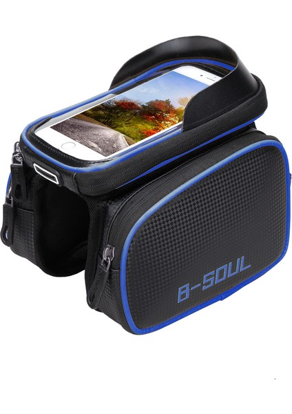 Xixishop Bisiklet Üst Tüp Telefon Çantası Bisiklet Ön Çerçeve Çanta (Yurt Dışından)
